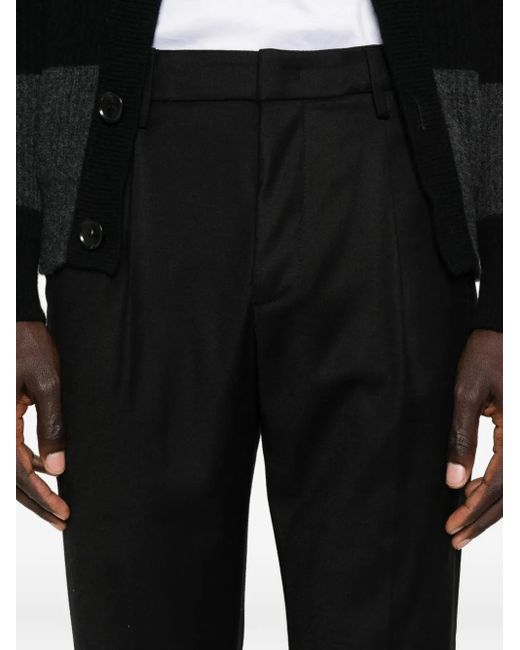 Pantalones Con Pinzas Dondup de hombre de color Black