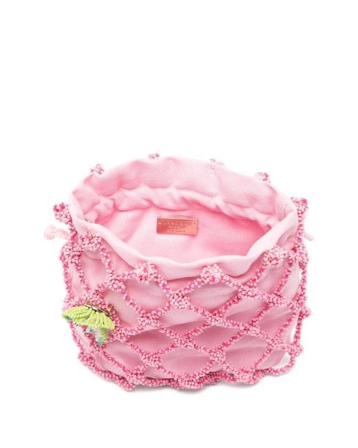 Sac À Bandoulière Selene Marea À Perles Rosantica en coloris Pink