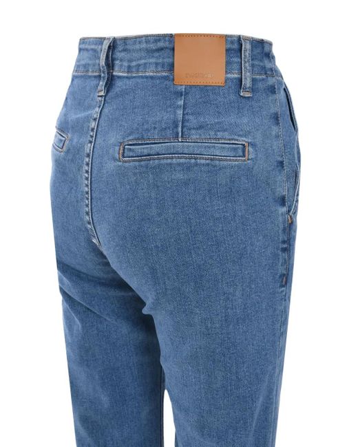 Jonathan Simkhai Blue Ansel Jeans