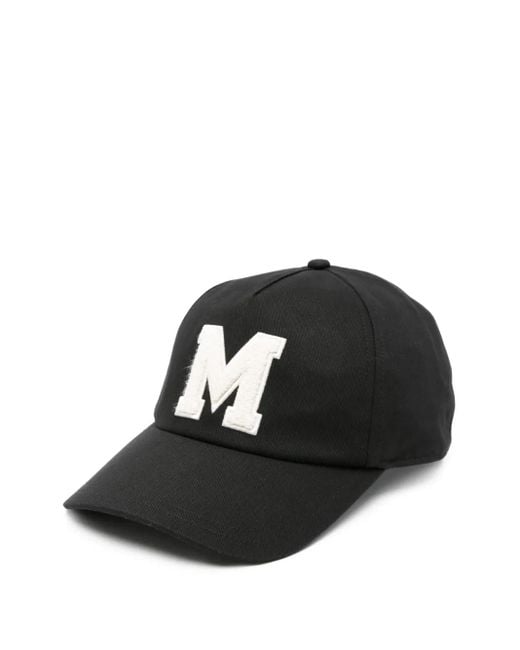 Cappello Da Baseball Con Applicazione Logo di Moncler in Black da Uomo