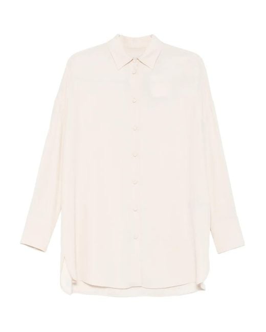 Agnona ボタン シャツ White