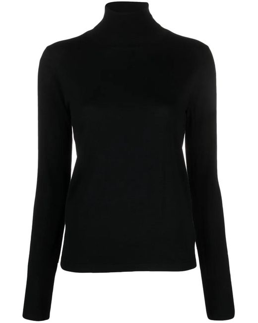 Aspesi Black Turtle Neck Sweater