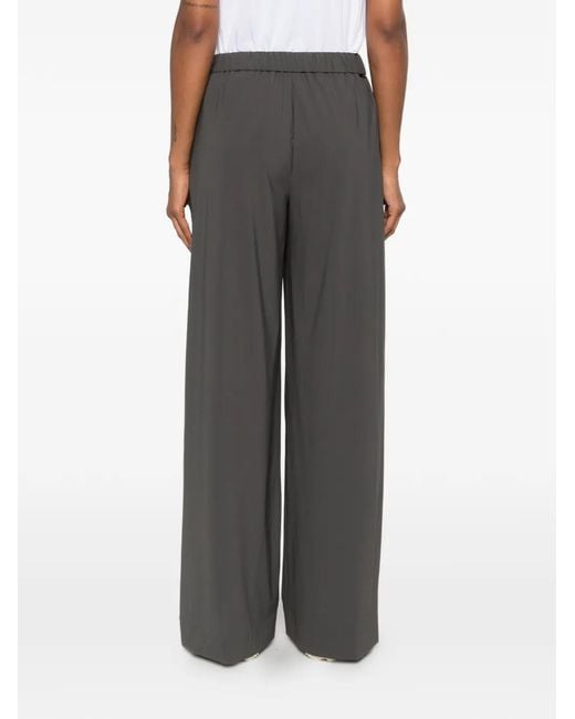 Rrd Gray Wide-Leg Elasticated-Waist Trousers