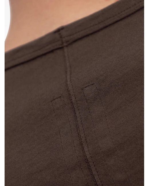 Rick Owens Brown Level T Crew-Neck T-Shirt for men