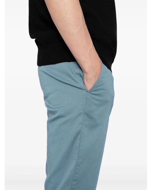 Lacoste Blue Cotton Chinos for men