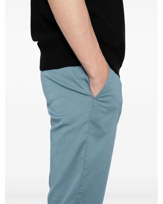 Pantalon Chino En Coton Lacoste pour homme en coloris Blue