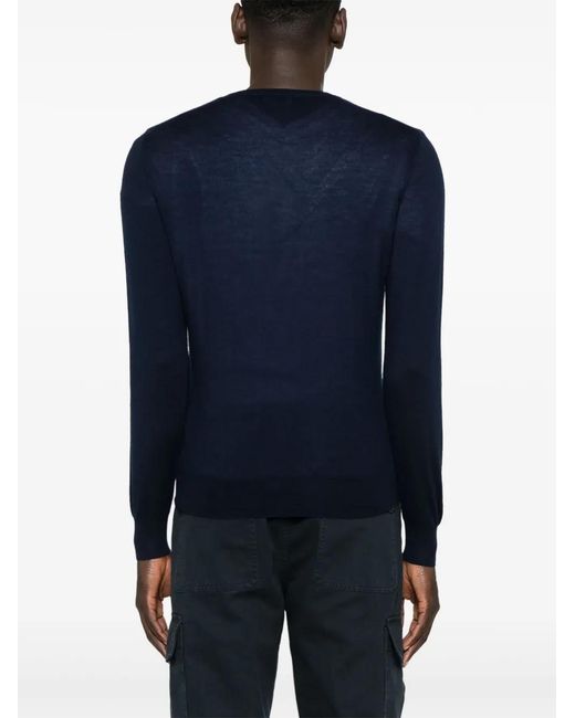 Fedeli Blue Millionaire Sweater for men