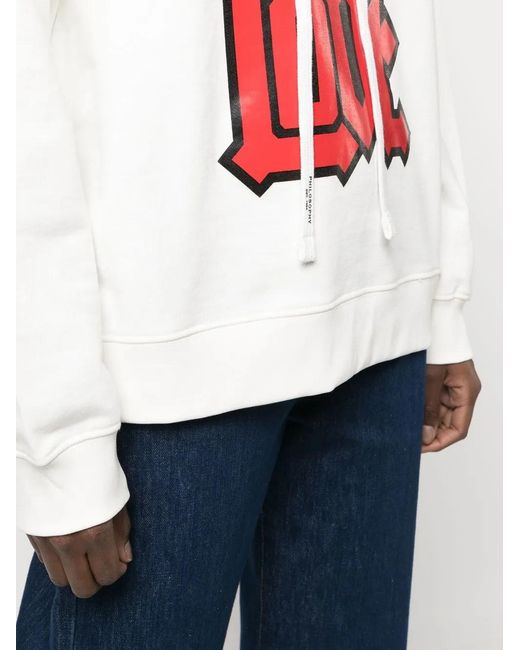 Philosophy Di Lorenzo Serafini White X Peanuts Cartoon Hoodie