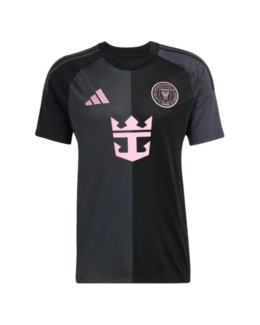Adidas Black Inter Miami Cf Messi 25/26 Alternative Jersey for men