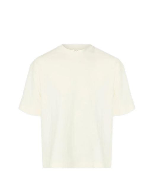 SELECTED T-Shirt Met Ronde Hals in het White voor heren