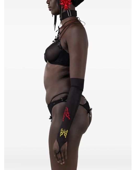 Zhilyova Black Aurora Bra