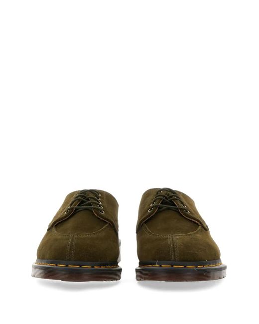 Dr. Martens Brown 2046 Suede Leather Derby Shoes for men