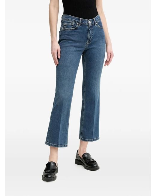 Ouí Blue Cropped Jeans