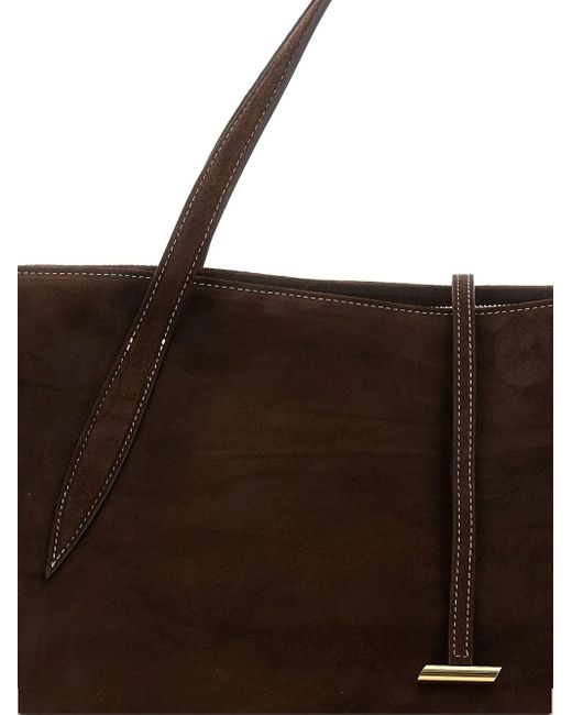 Liffner Brown Penne Tote Bag