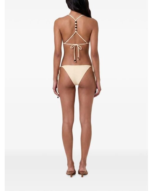 Nicholas Rita Racerback Bikinitop in het White