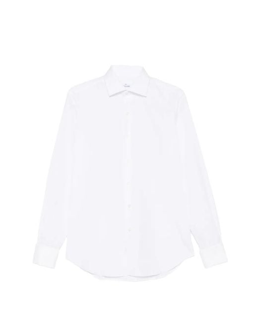 Alessandro Gherardi White Buttoned Long-Sleeve Shirt for men