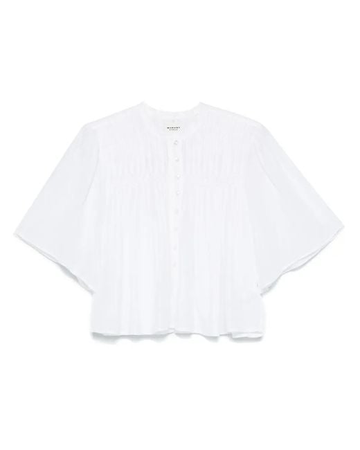 Isabel Marant White Destiny Blouse