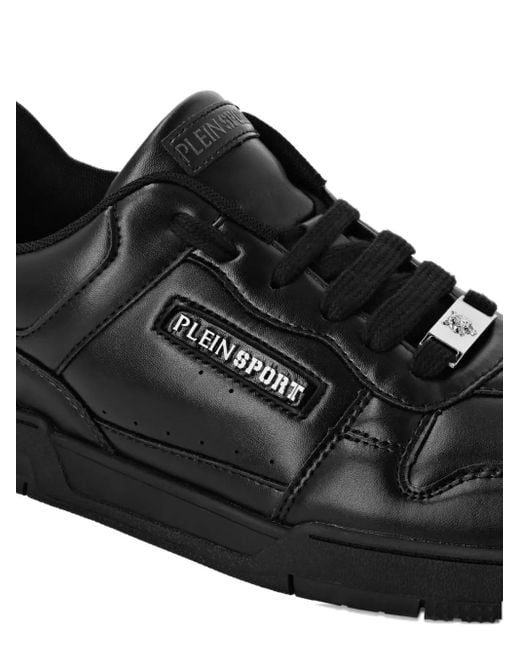 Philipp Plein Black Tiger.X Sneakers Mit Logo-Schild