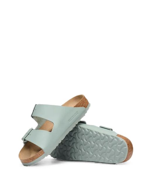 Birkenstock Green Arizona Buckle-Fastening Sandals