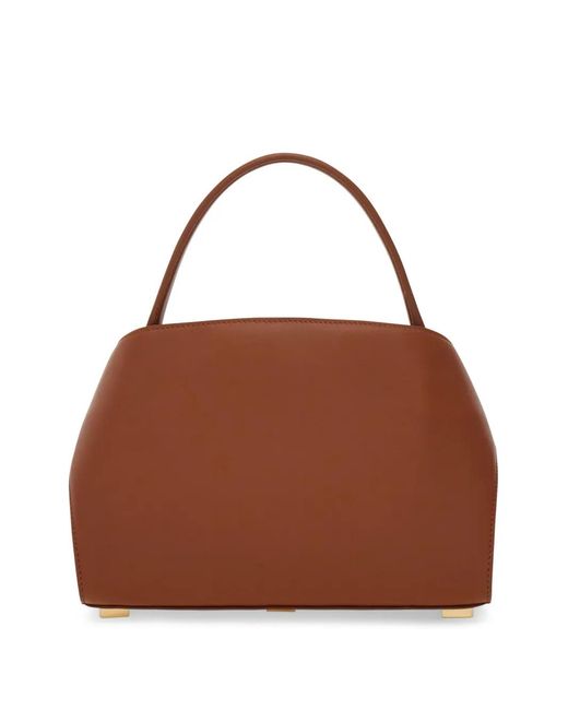 Ferragamo Brown Hug Soft Bicolor Handbag (Xs)