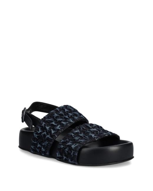 Agl Attilio Giusti Leombruni Black Jane Gofree Slingback Sandals