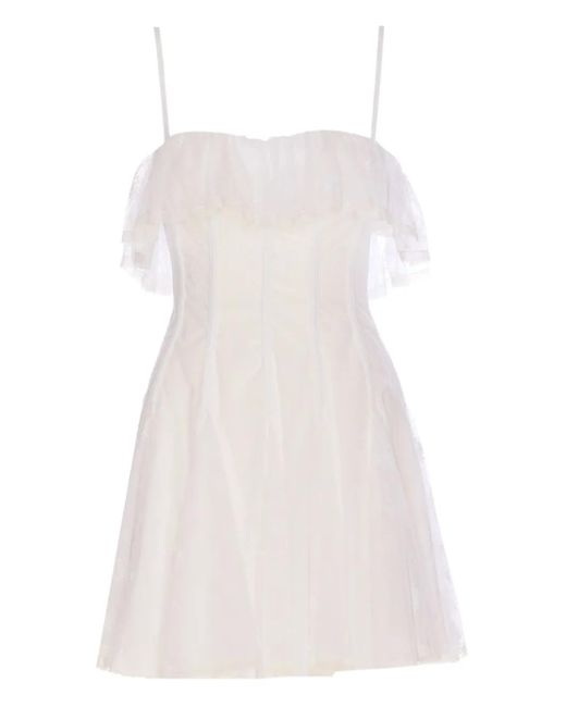 Aniye By White Lace Mini Dress