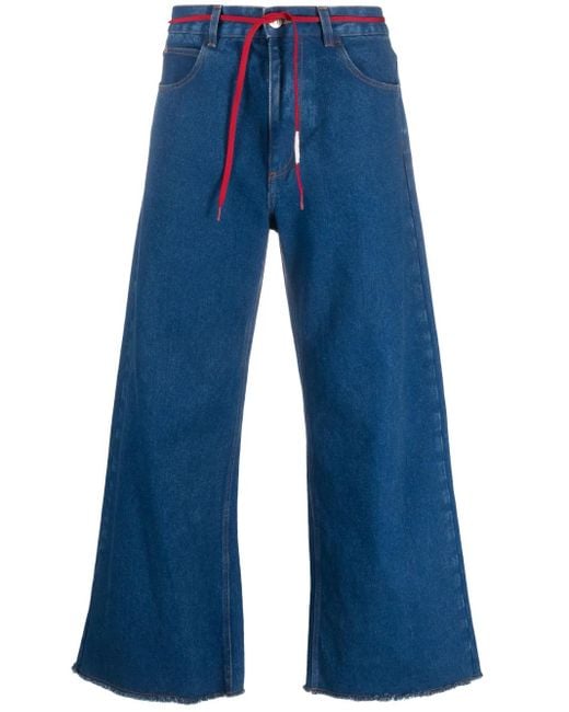 Marni Blue 5-Pocket Cotton Denim Jeans for men