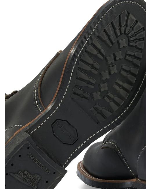 Red Wing Blacksmith Lace-Up Stitch-Detail Boots for men