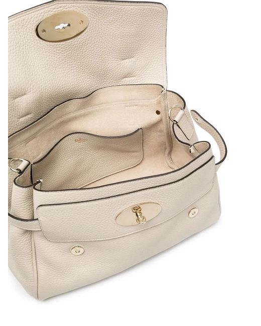 Mulberry Natural Alexa Turn-Lock Tote Bag