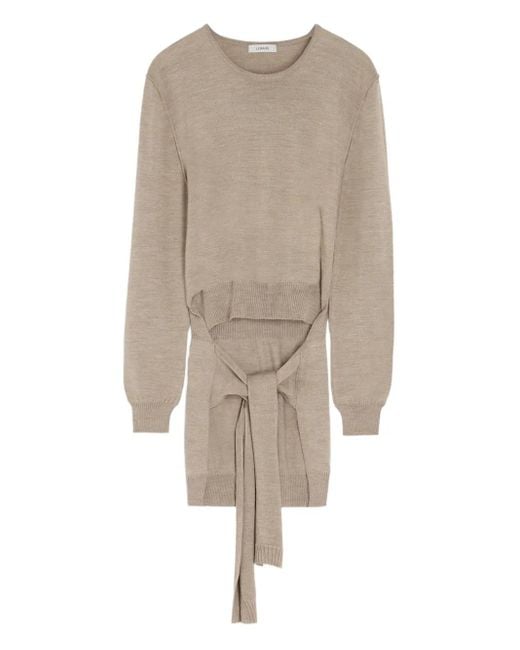 Lemaire トロンプルイユ セーター Natural