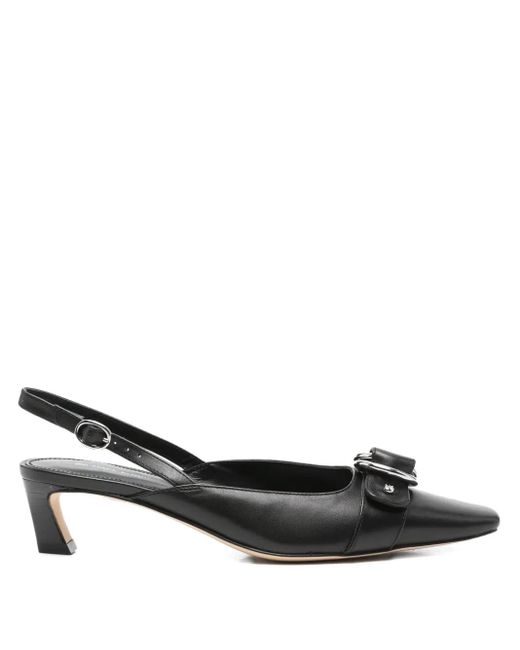 Michael Kors Black 45Mm Buckle-Detail Pumps
