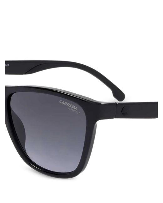 Carrera Black Rectangle-Frame Sunglasses
