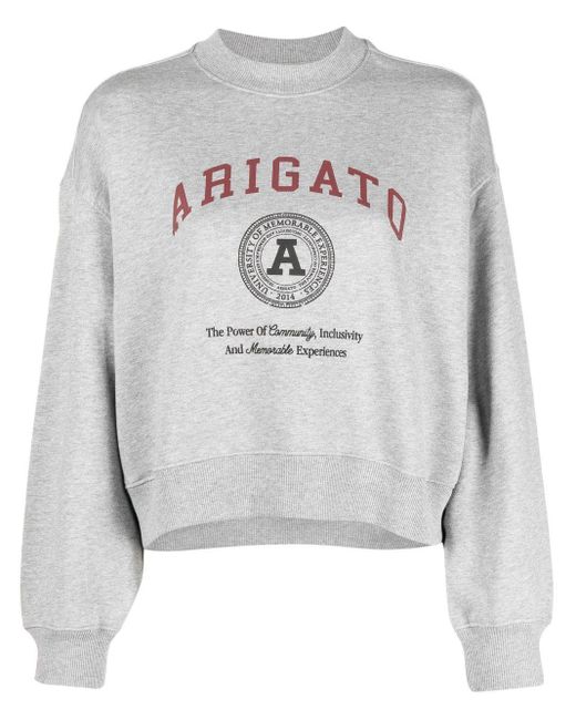 Axel Arigato Gray Arigato University Sweatshirt