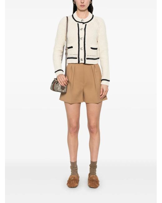 Ba&sh Natural Beatrice Cardigan