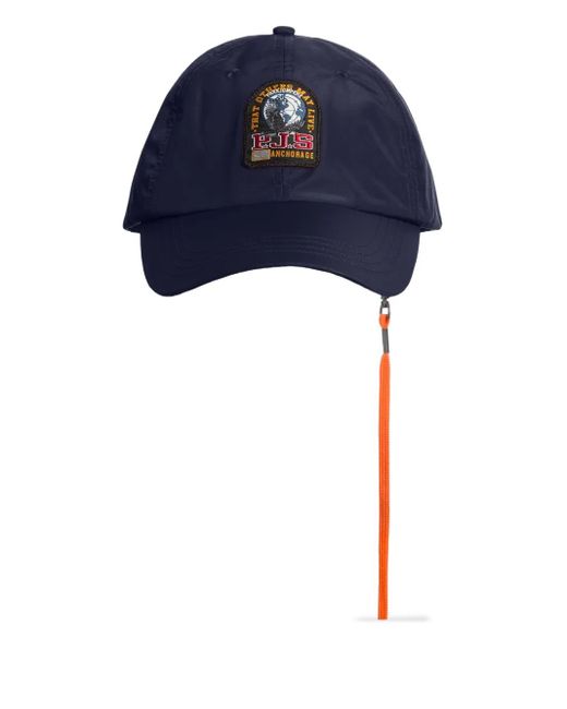 Parajumpers Blue Patch-Detail Baseball Cap