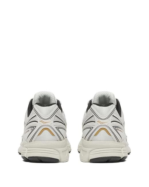 Saucony White Progrid Guide 7 Patterned Sneakers for men