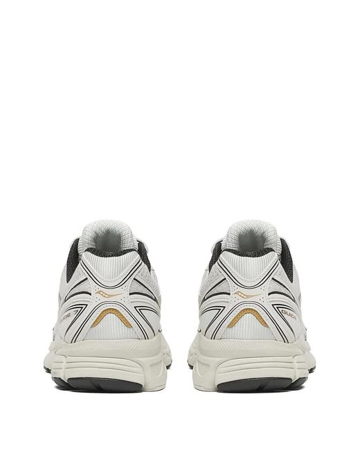 Saucony White Progrid Guide 7 Patterned Sneakers for men