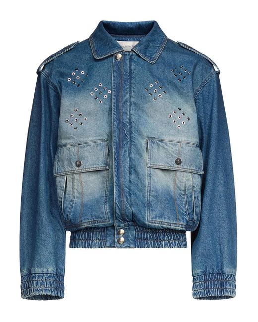 Chaqueta bómber Robert Ludovic de Saint Sernin de color Blue