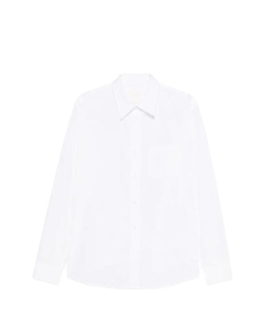 A.P.C. White Pocket Shirt for men