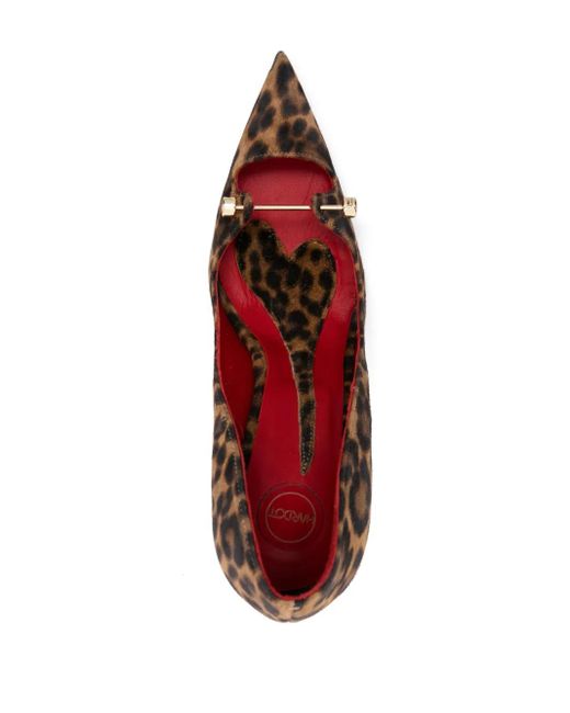 Pumps More 110Mm di HARDOT in Brown