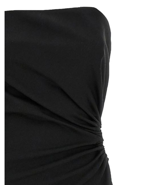 【関税&送料込】Max Mara Silva Bustier Dress In Mohair Wool Max Mara Bustier Dress In Wool, Mohair And Silk in Black | Lyst