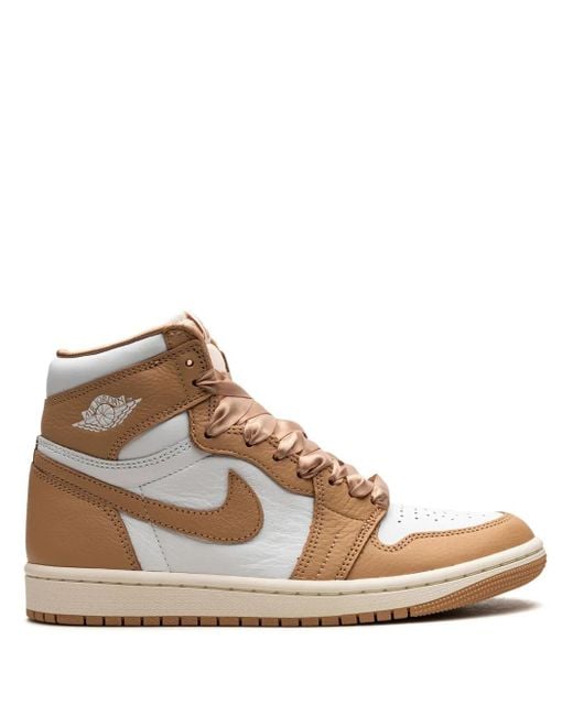 Nike Brown Air 1 Retro High Og "Luxury Handbag" Sneakers