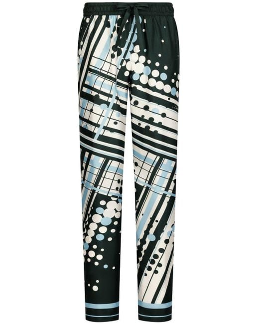 Pantalones de pijama con estampado abstracto Dolce & Gabbana de hombre de color Black
