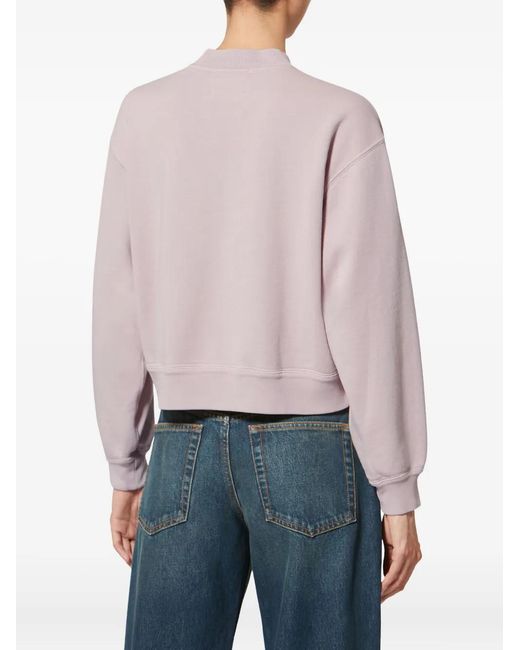 Isabel Marant Pink Simony Embroidered Sweatshirt