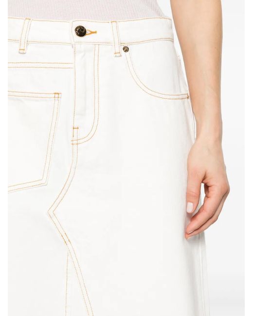 Tory Burch White Skirts
