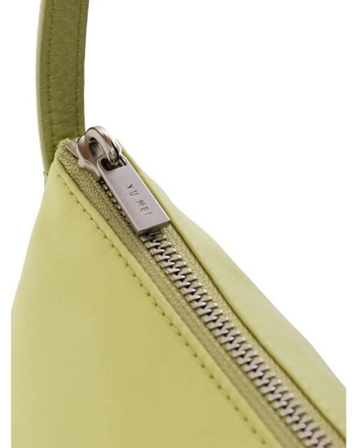 Yu Mei Yellow Small Utility Braidy Cross Body Bag