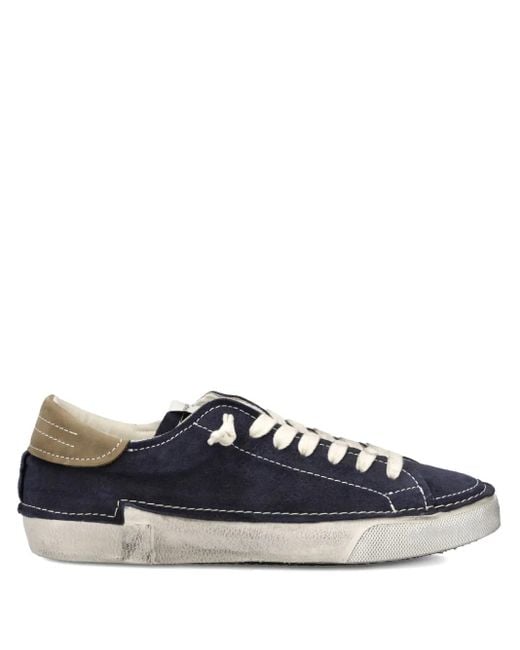 Philippe Model Sneakers Aus Wildleder in Blue für Herren