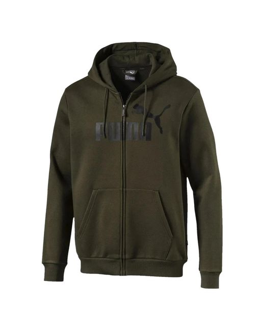 PUMA Green Essentials Full-Zip Hoodie for men