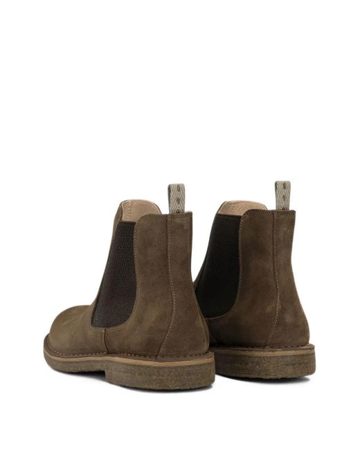 Astorflex Brown Bitflex 2 Suede Chelsea Boots for men