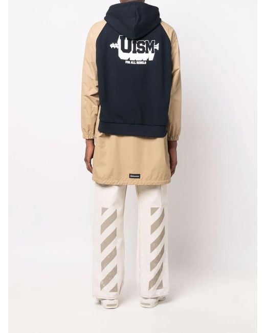 Undercoverism Multicolor Multiple-Patch Hooded Parka for men